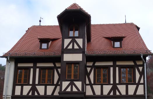 Sd Fassade des Hammerschloss Hirschbach (Foto @MD)